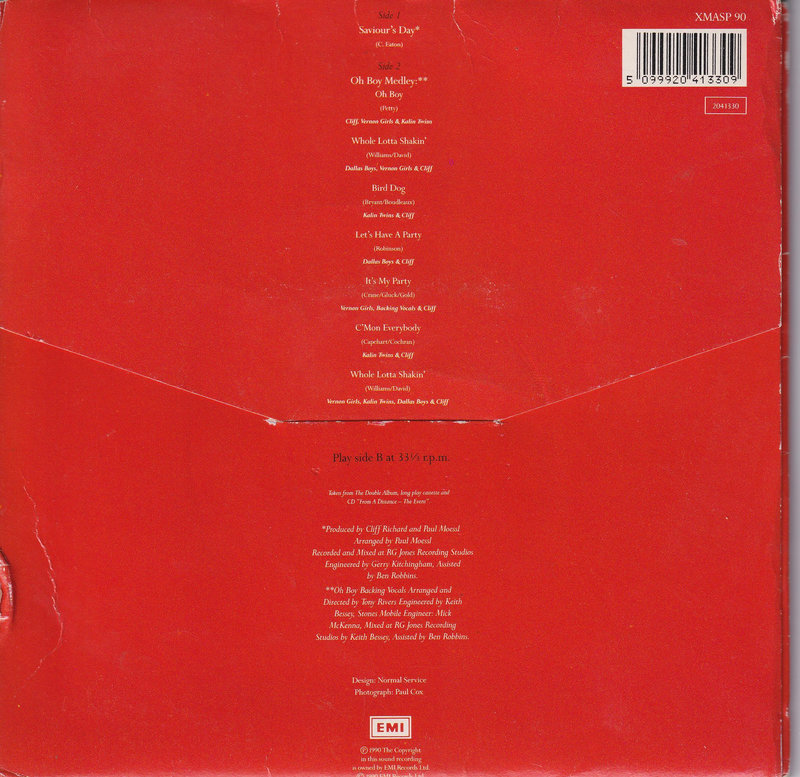 Cliff Richard – Saviour's Day (UK)