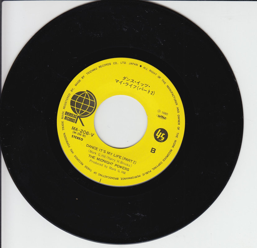 Midnight Powers – Dance, It's My Life (Japan)