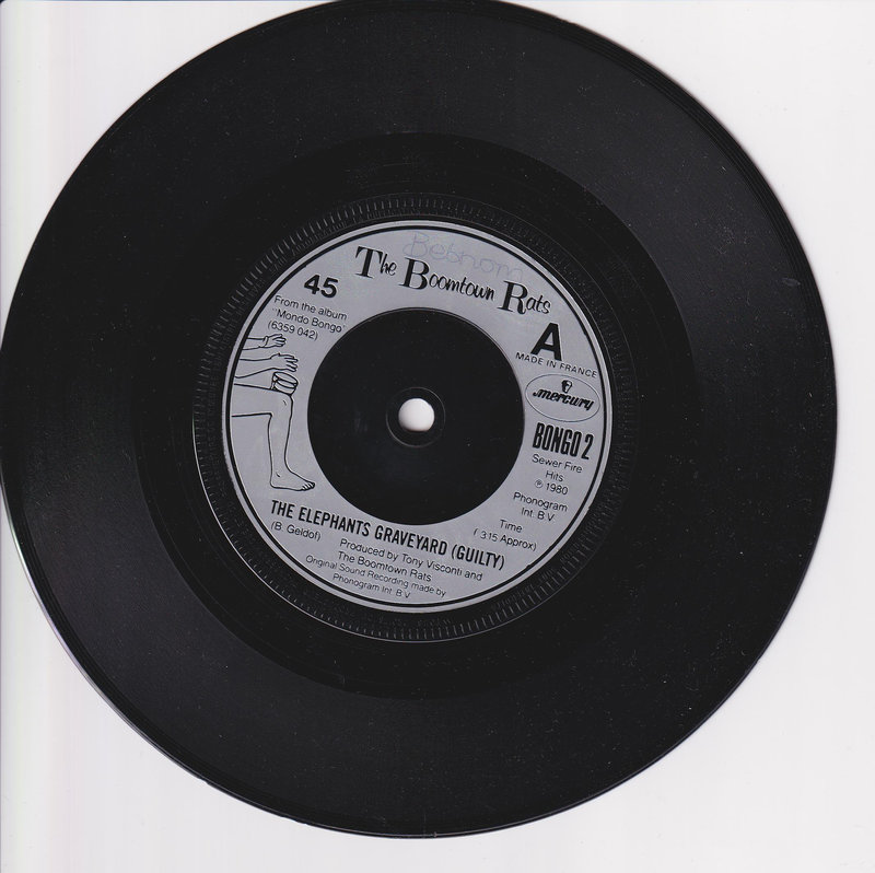 The Boomtown Rats – The Elephants Graveyard (Guilty) (UK)