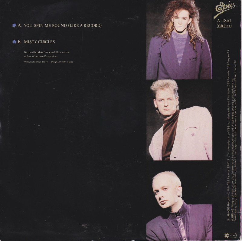 Dead Or Alive – You Spin Me Round (Like A Record)