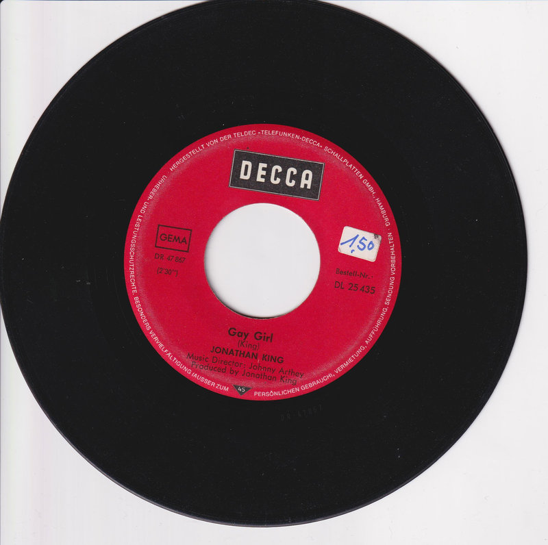 Jonathan King – Cherry, Cherry