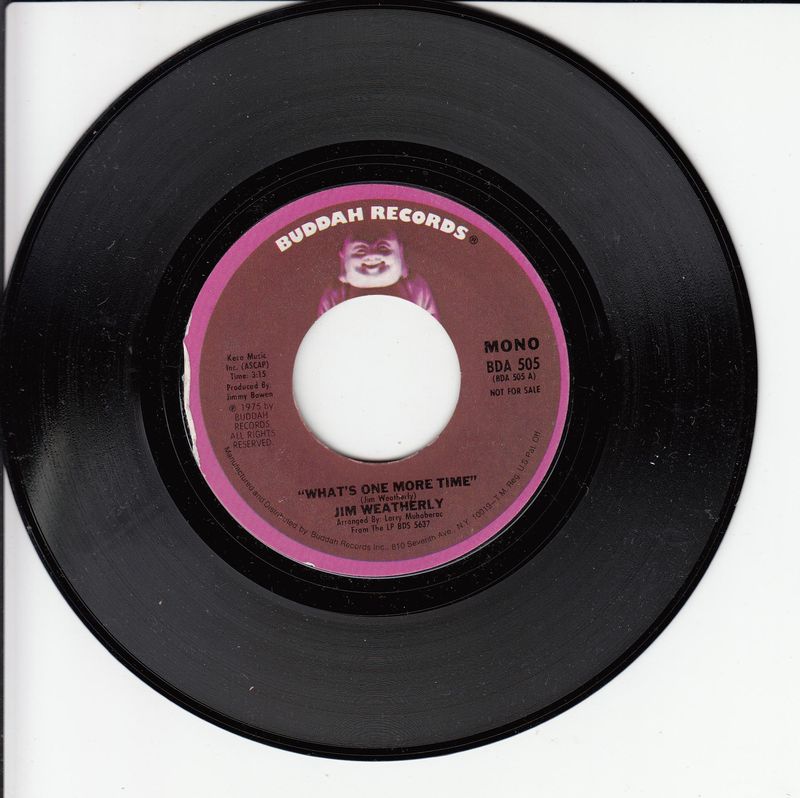 Jim Weatherly - What's One More Time (USA)