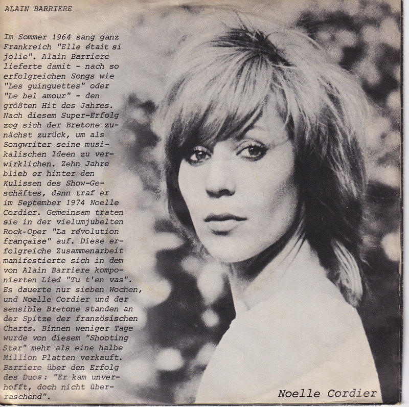 Alain Barriere – Tu T'en Vas