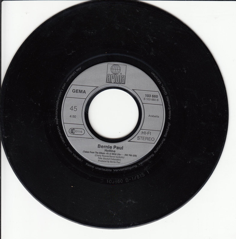 Bernie Paul – Night After Night