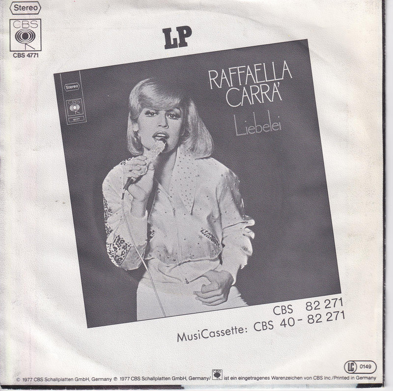 Raffaella Carrà – A Far L'Amore Comincia Tu (Liebelei)