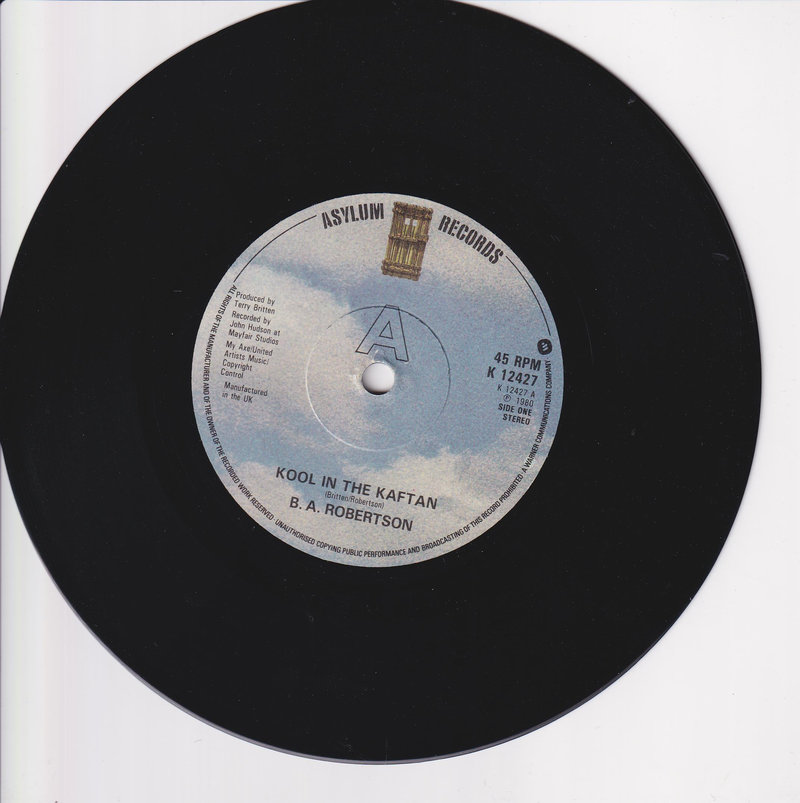 B. A. Robertson – Kool In The Kaftan (UK)
