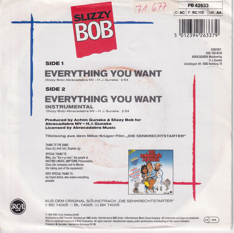 Slizzy Bob – Everything You Want