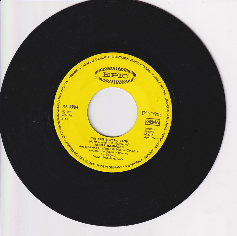 Albert Hammond – The Free Electric Band