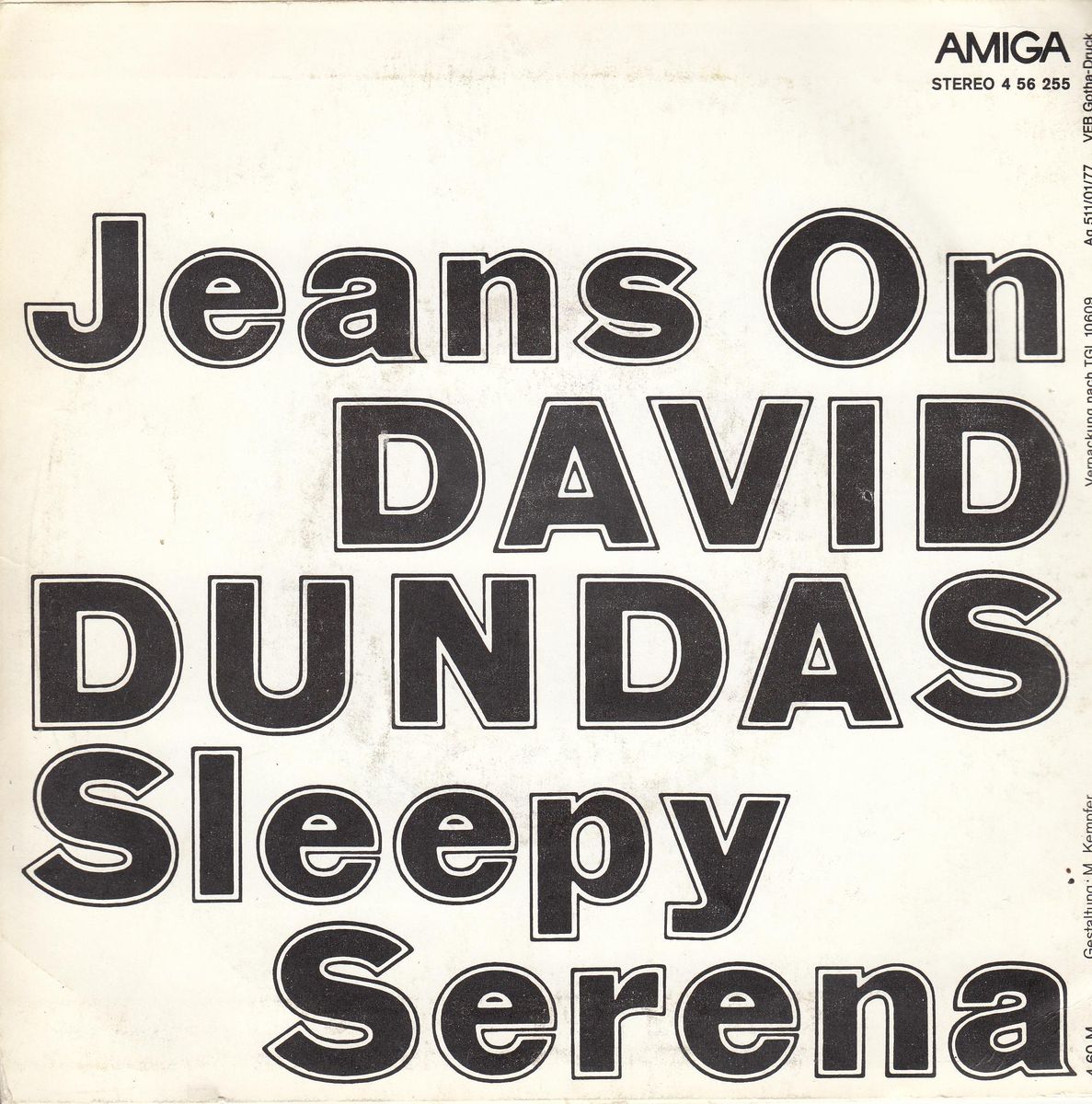 David Dundas - Jeans On (DDR)