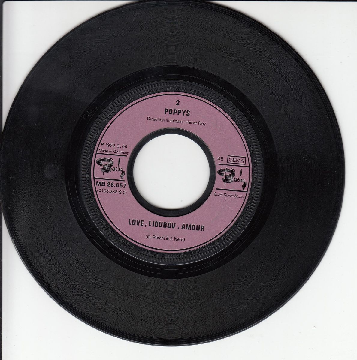 Poppys - Non, Non, Rien N'a Change