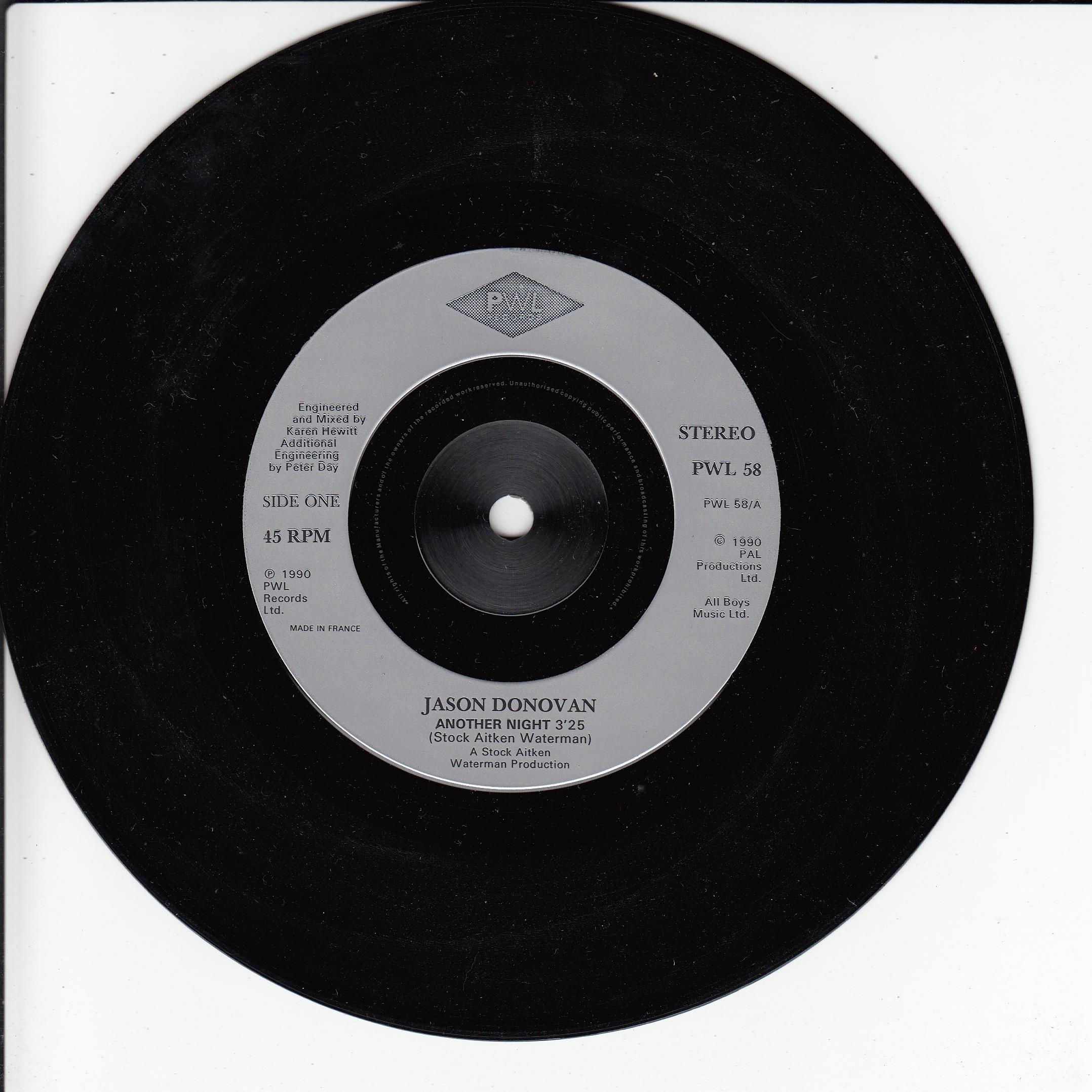 Jason Donovan - Another Night (UK)